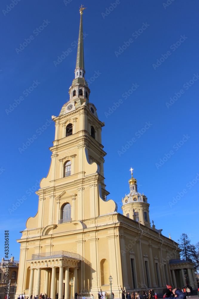 Fototapeta premium Saints Peter and Paul Cathedral, Saint Petersburg