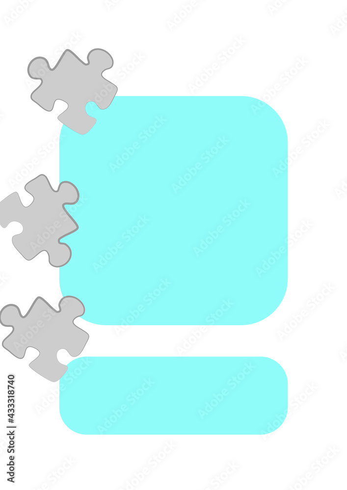 Vertical illustration format A4 - the design of the screen of the phone ...