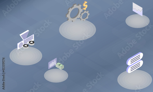 Absence rate concept on abstract design