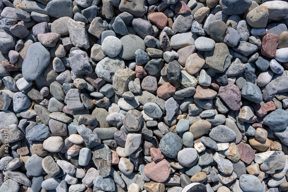 Stones on Llandudno Beach, Gwynedd, North Wales Stones on Llandudno Beach, Gwynedd, North Wales