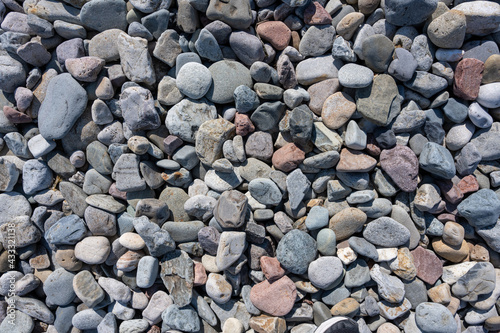 Stones on Llandudno Beach, Gwynedd, North Wales