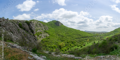 Hiking in Kahetia Georgia region