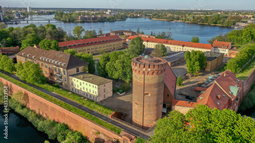 Berlin, Zitadelle Spandau, Luftaufnahme vom Mai 2021