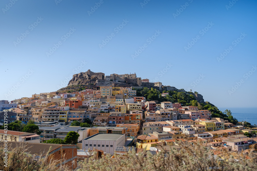 Fototapeta premium Castelsardo old town on Sardinia