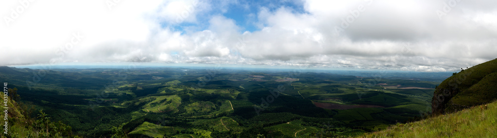 View of the Panorama Route in Graskop Mpumalanga 