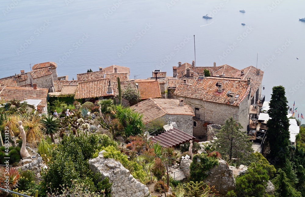 Village by Mediterranean Sea
