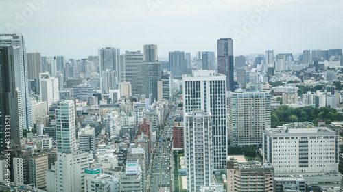 Panoramic view of Tokyo - Japan - Tokyo Tower © Adi Seres