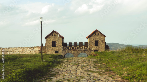 The roman settlement and ruins in Morgrad - Romania photo