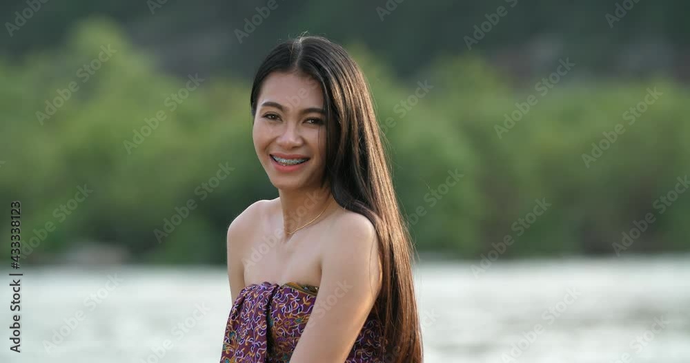 Rural Girl Smiling And Wearing Sarong
Rural Girl Smiling And Wearing Sarong