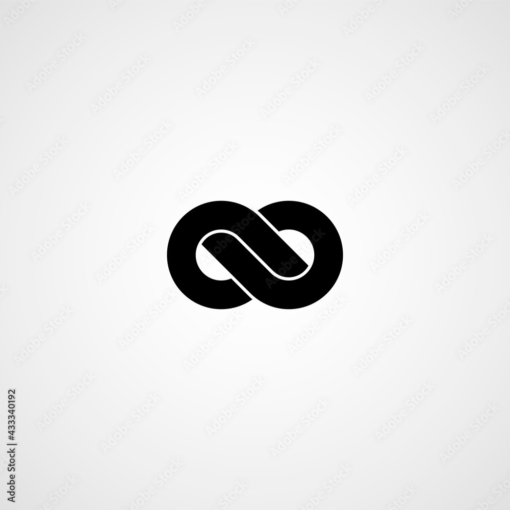 Infinity symbol. Vector illustration. Simple icon Infinity symbol. Vector illustration. Simple icon