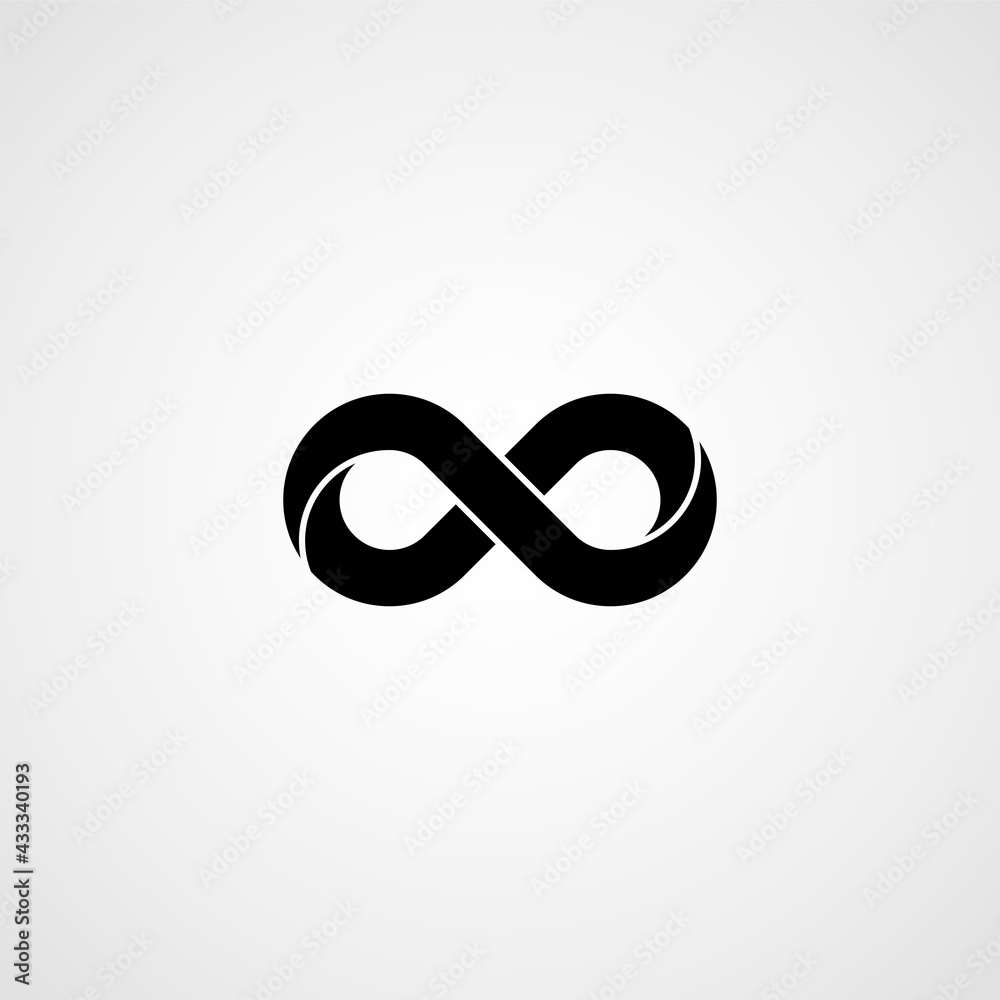 Infinity symbol. Vector illustration. Simple icon Infinity symbol. Vector illustration. Simple icon