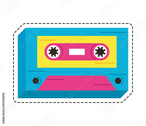 music cassette retro