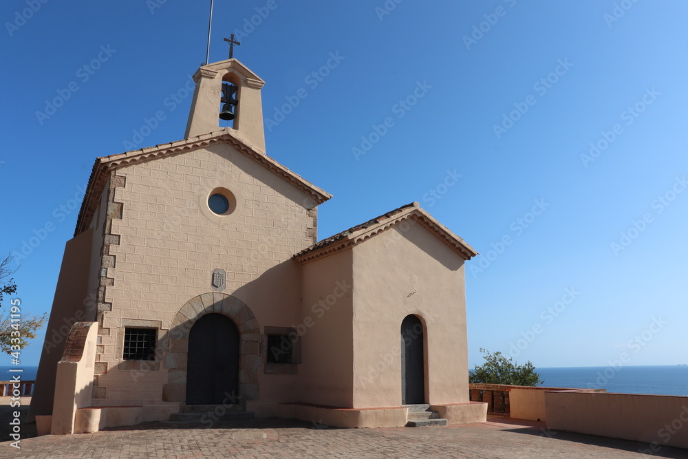 Espagne - Catalogne - Costa Brava - Sant Feliu de  Guixols - Entrée de l' Ermita Sant Elm