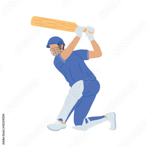 cricket player batting