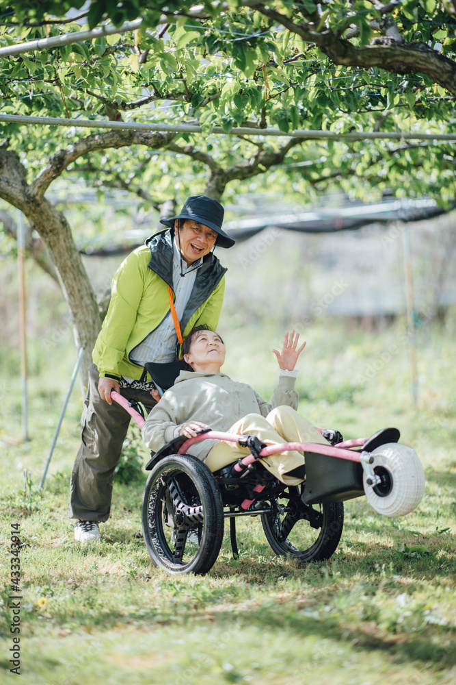 【車椅子】（夫婦）農園デート