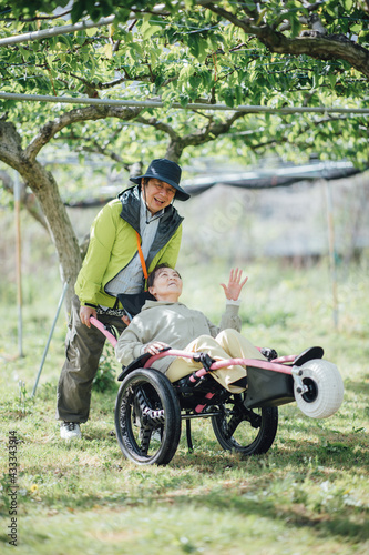 【車椅子】（夫婦）農園デート