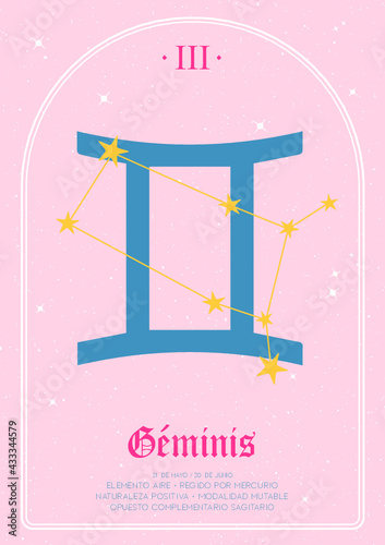 gemini zodiac sign / géminis