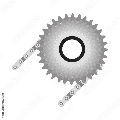bike chainring icon