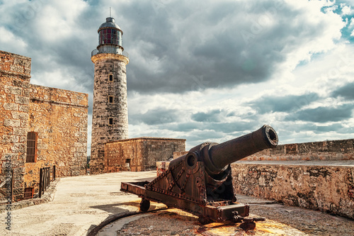 Colonial Fort or Castle is known as 'El Morro', Havana, Cuba