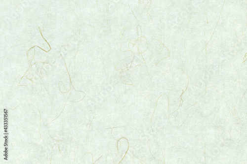 木目テクスチャー背景(白色) 筋模様がある薄い柳鼠色の和紙