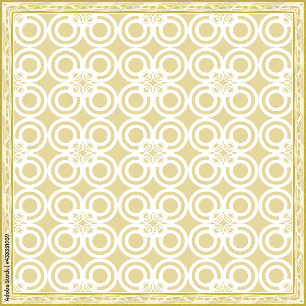 Pattern of hijab motif design with abstract foliage design. Silk scarf pattern vector design inspiration Pattern of hijab motif design with abstract foliage design. Silk scarf pattern vector design inspiration