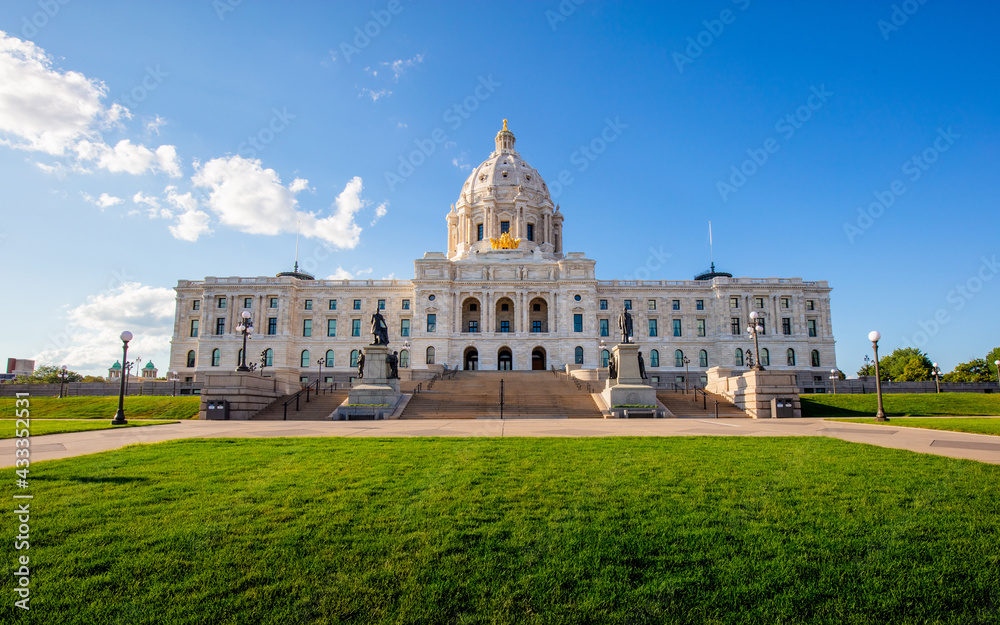 Minnesota State Capitol Building in Saint Paul, USA