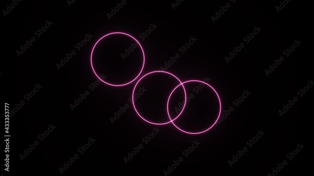 Three Triplet of Rings Magical Circles Moving Three Triplet of Rings Magical Circles Moving