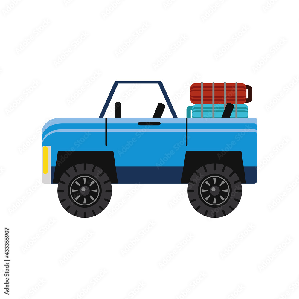 off road vehicle suitcases