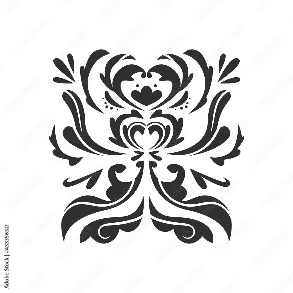 ornamental emblem art