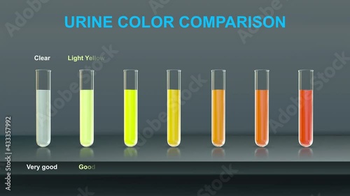 Urine colors