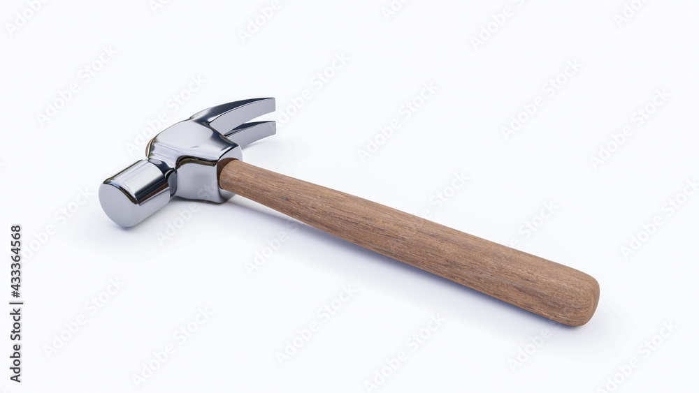 hammer Artisan tools for home improvement. hammer isolated on white background hammer Artisan tools for home improvement. hammer isolated on white background