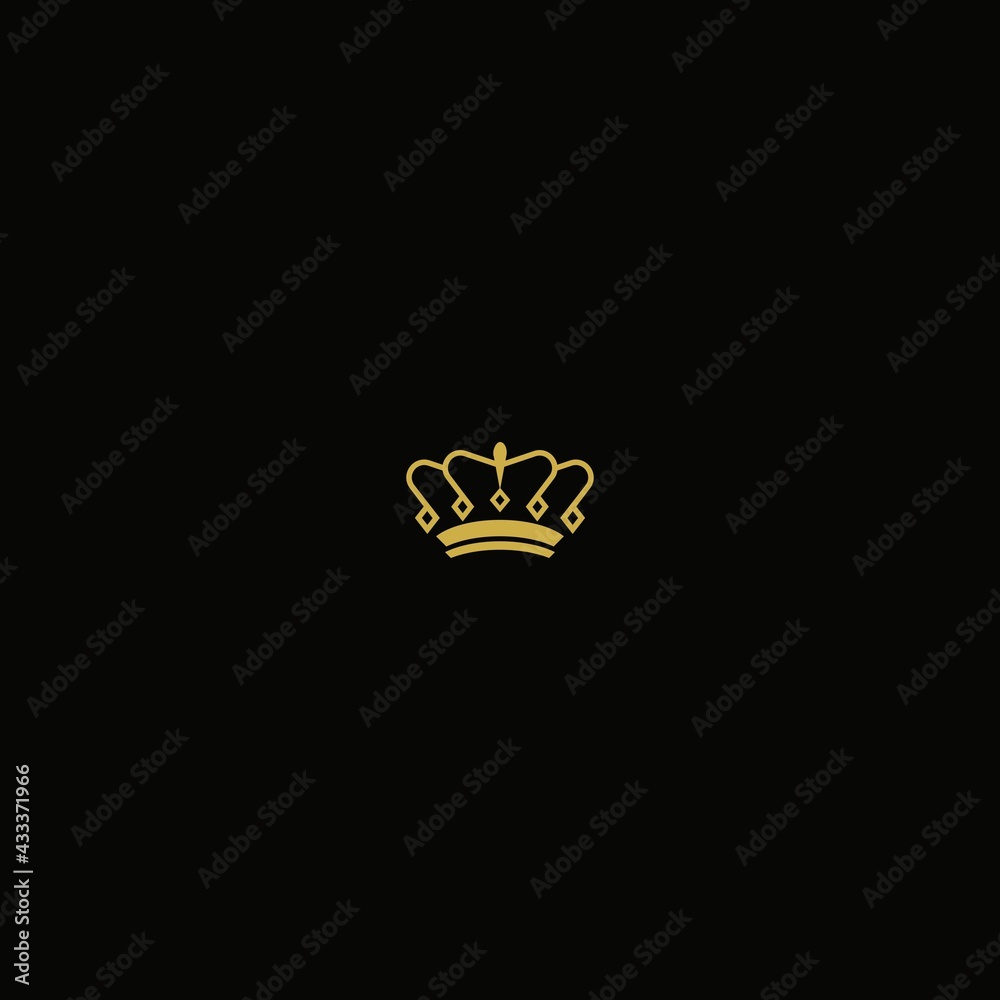 Obraz premium Crown Logo, Crown vector, Crown icon, Luxury Crown, Golden Crown