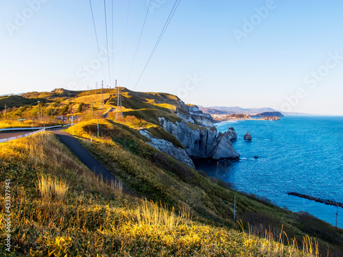 view of the coast of the sea photo