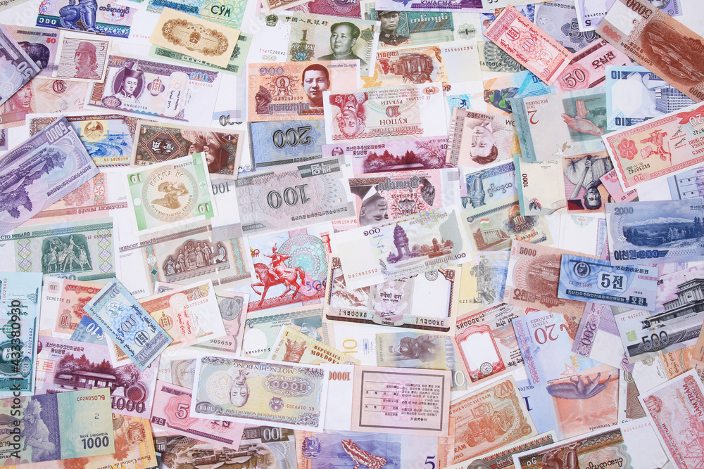 world banknote collection