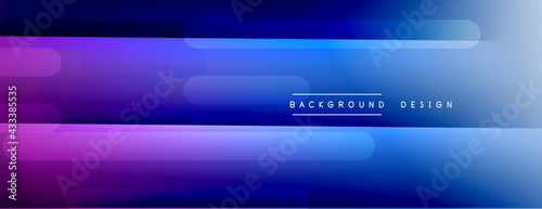 Dynamic lines abstract background. 3D shadow effects and fluid gradients. Modern overlapping forms