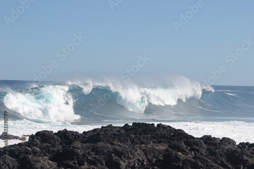 Reunion Island - wave