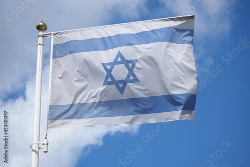 national flag country israel