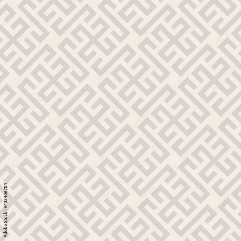 Geometric seamless vector pattern including traditional korean or chinese motive with typical lines and elements Geometric seamless vector pattern including traditional korean or chinese motive with typical lines and elements