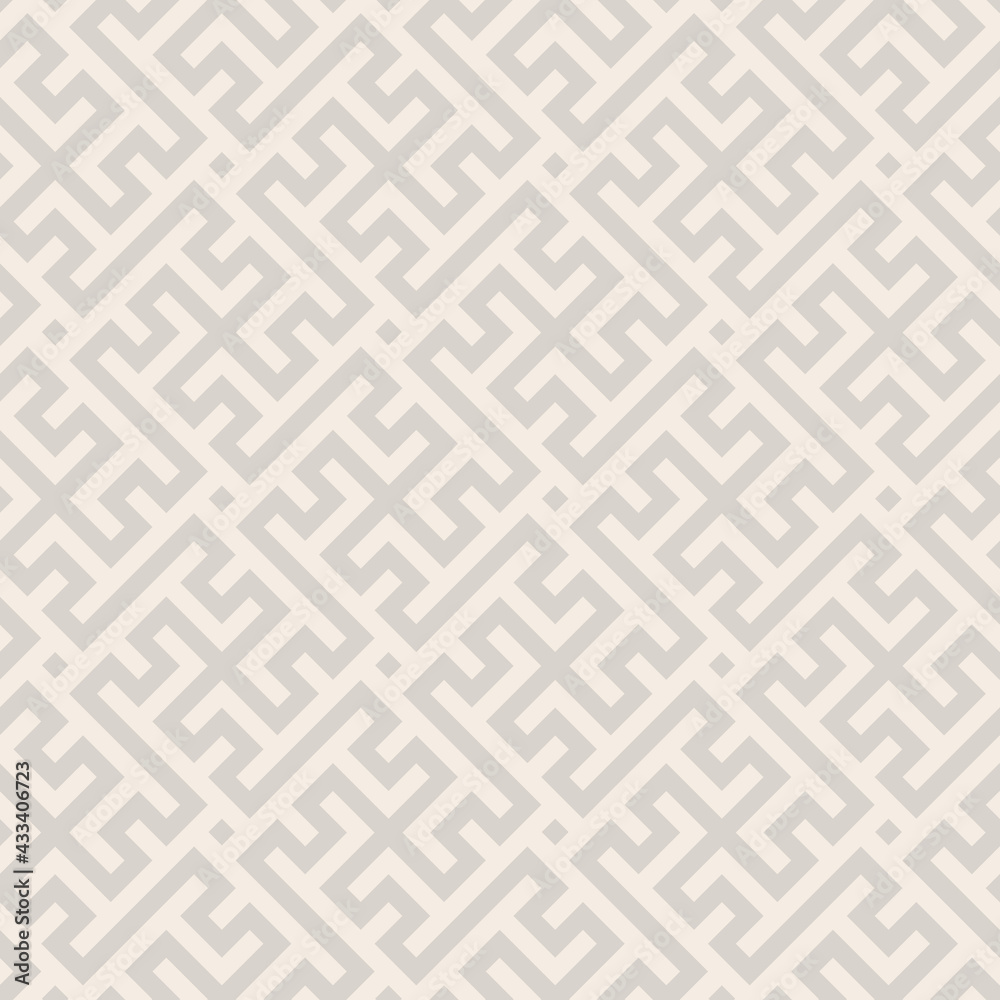 Geometric seamless vector pattern including traditional korean or chinese motive with typical lines and elements Geometric seamless vector pattern including traditional korean or chinese motive with typical lines and elements