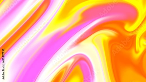 Mixing Sweet Taffy Liquid Fluid Nice Luscious Mix