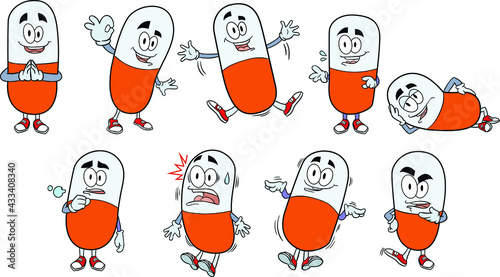 Cartoon capsule