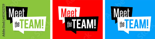 Meet the team !