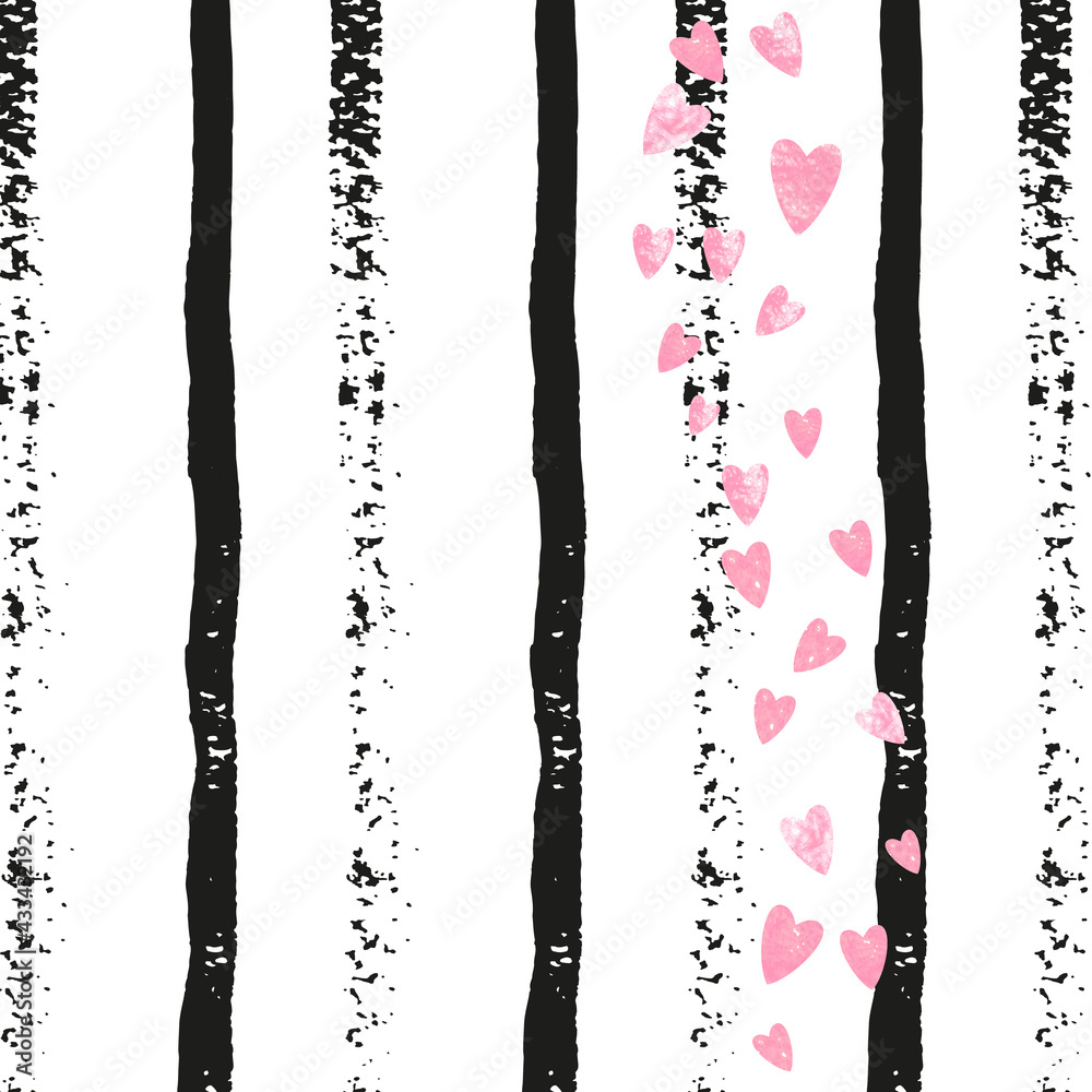 Fototapeta premium Gold Foil Border. Rose Abstract Magazine. Black