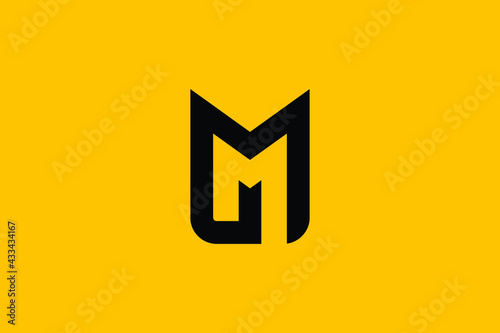 MG logo letter design on luxury background. GM logo monogram initials letter concept. MG icon logo design. GM elegant and Professional letter icon design on background. M G GM MG