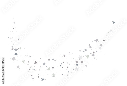 Light silver glitter confetti background.