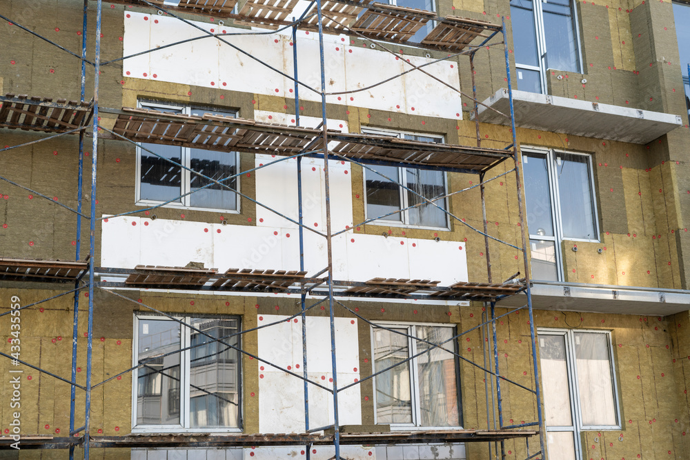 scaffolding, building construction site, industry work process scaffolding, building construction site, industry work process