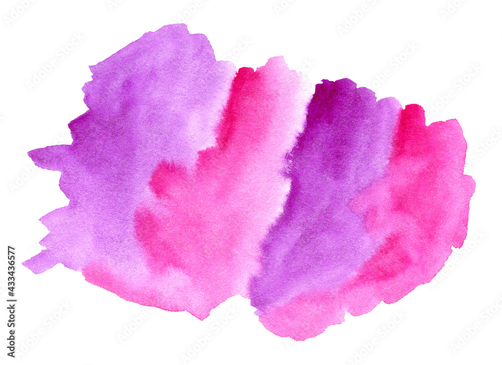 Violet and pink colorful design artistic element for banner, template, print and logo