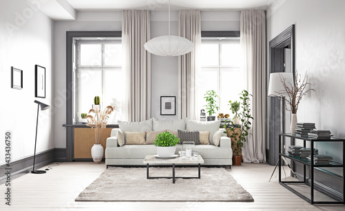 modern living interior © Victor zastol'skiy