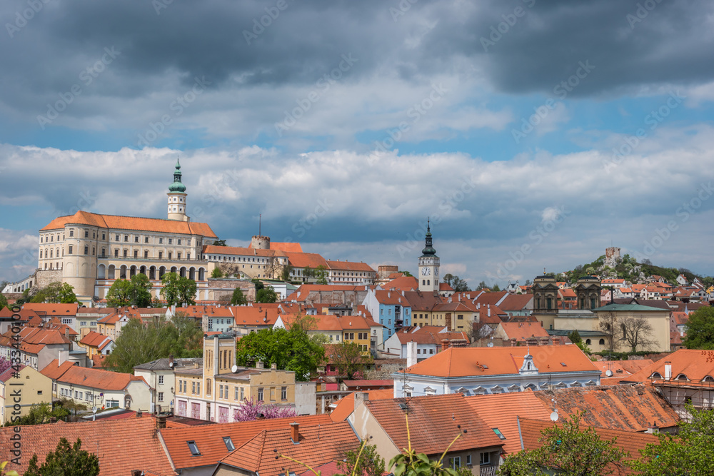 Fototapeta premium Town Mikulov - Moravian Tuscany, Czech Republic