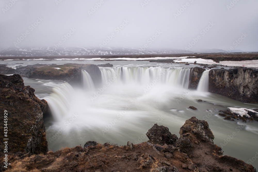 Wanderlust explorer discovering icelandic natural wonders Wanderlust explorer discovering icelandic natural wonders